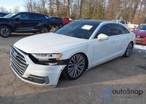 2019 Audi A8 L 55 from USA, damaged, VIN WAU8DAF82KN009098